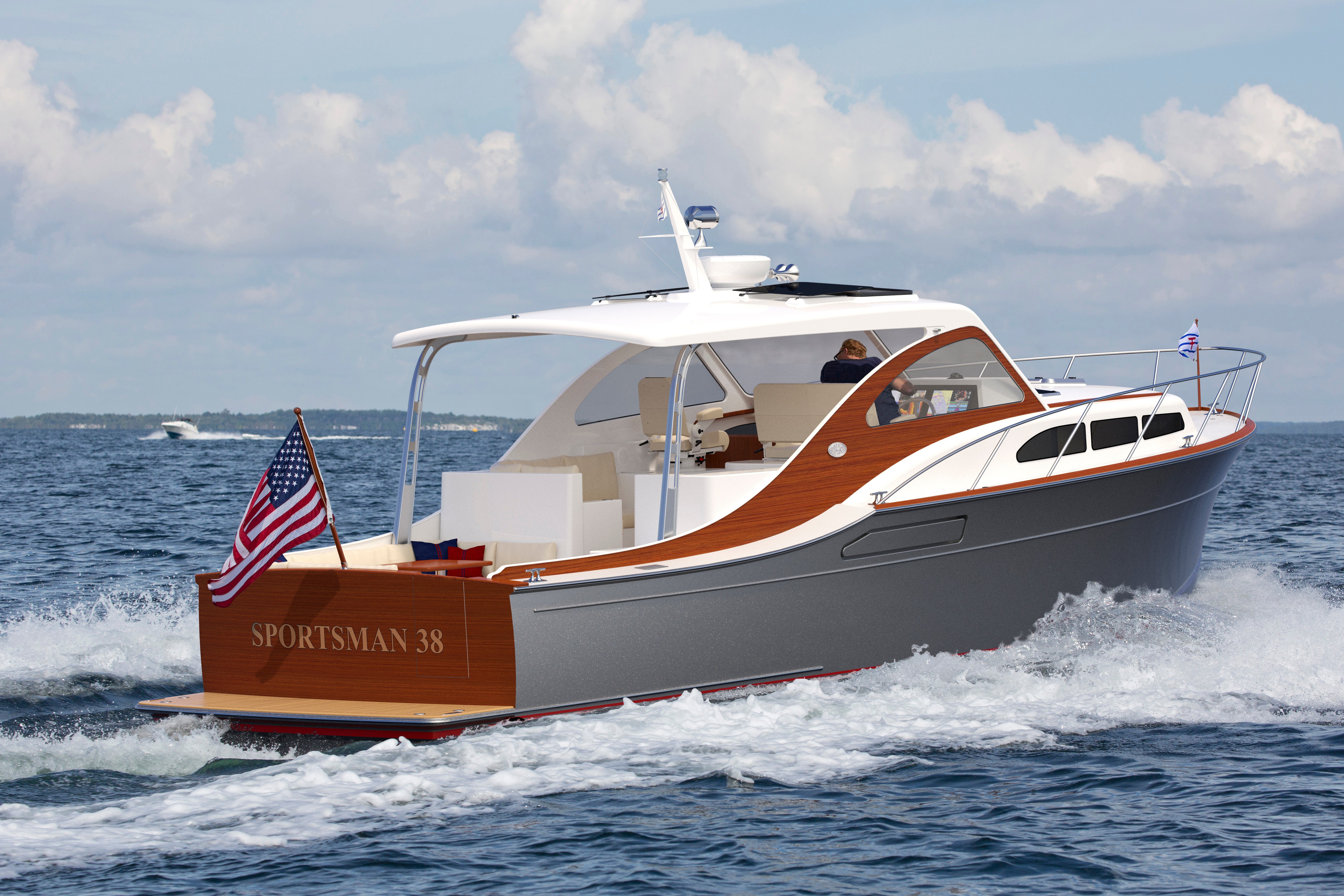 Huckins Sportsman 38 Suzuki